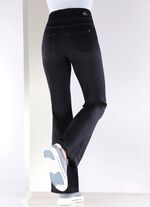 Yogajeans met uitlopende enkelbreedte 