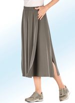 Rok met een interessante wikkellook KAKI