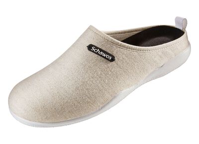 Slippers met antislip synthetische zool 