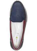 Waldl&auml;ufer mocassinpantoffels van elegant, zacht hertennappaleer 