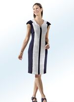 Feestjurk met sierbroche 