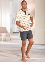 Set van twee shortys met knoopsluiting 