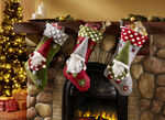 Kerstman laars, set van 3 