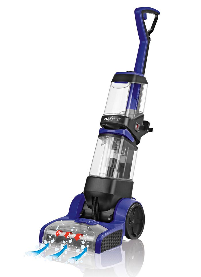 Professionele reiniger 3-in-1 - voor tapijten en harde vloeren ANTRACIETBLAUW