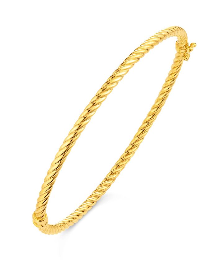 Gedraaide armband met plugslot 