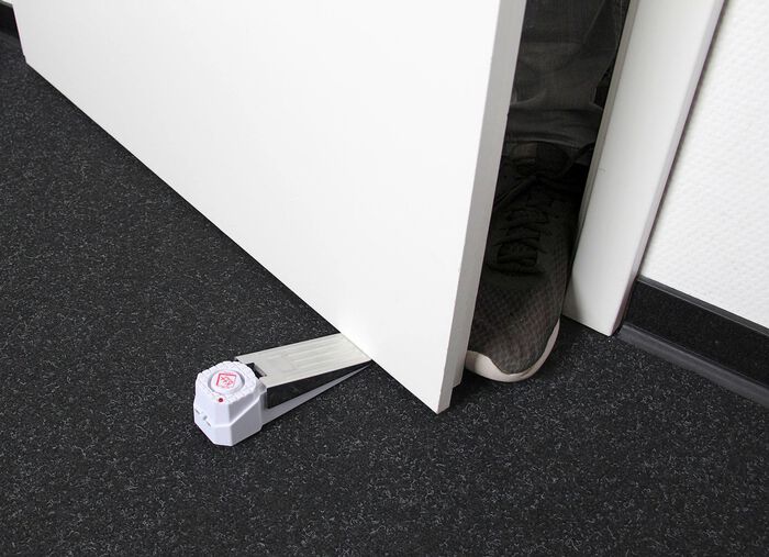 Alarmdeurstop om indringers te blokkeren en te waarschuwen 