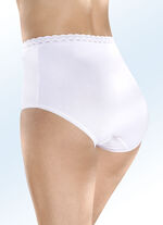 Verpakking met vier slips met elastische band van kant