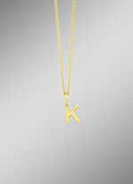 Letterhanger met kinketting