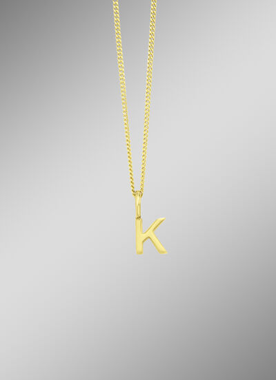 Letterhanger met kinketting  Letterhanger met kinketting