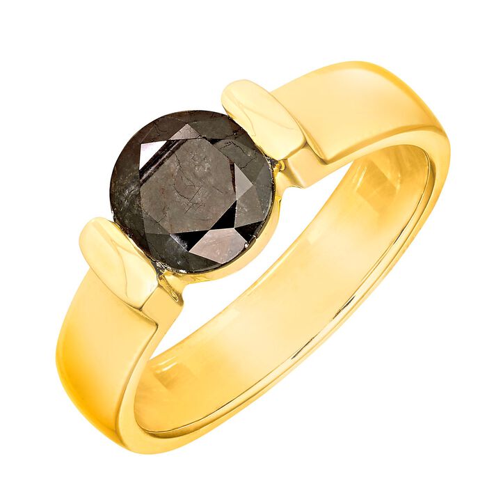 Hoogwaardige damesring met diamant 