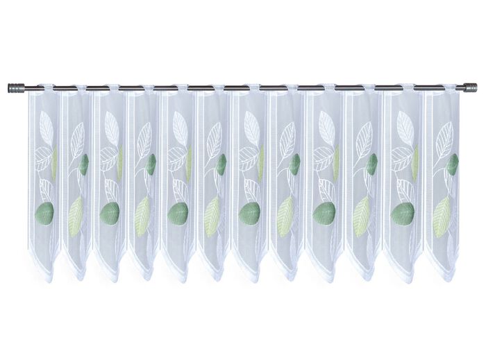 Korte jaloezie&euml;n met gebogen uiteinden 