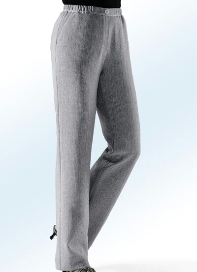 Kreukvrije pull-on broek 