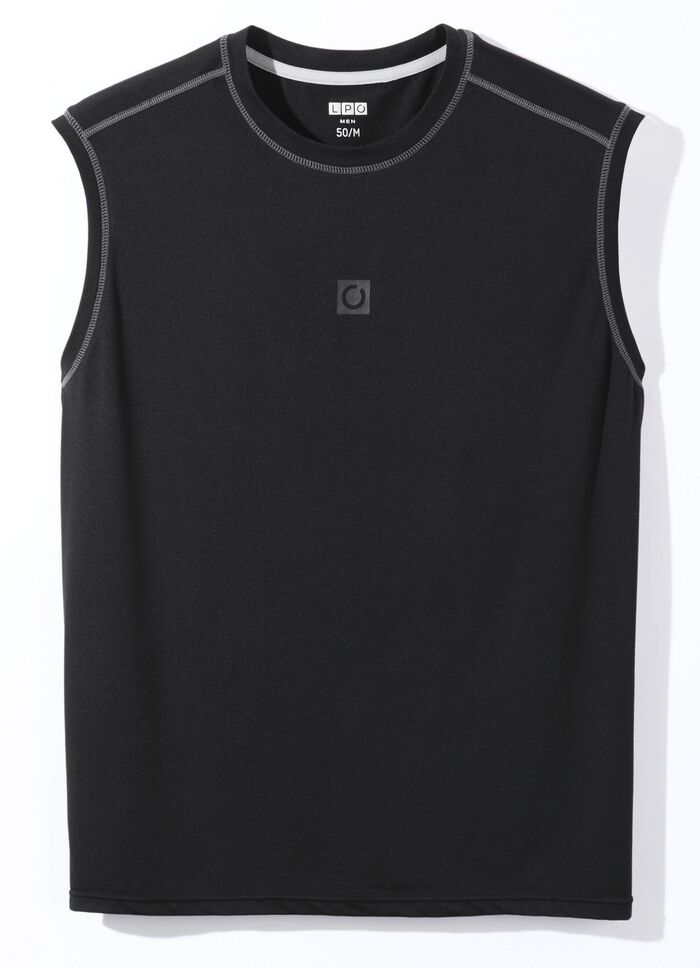 Okselshirt van &ldquo;LPO&rdquo; in 3 kleuren ZWART