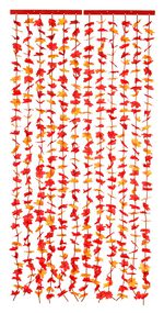 Bladgordijn "Esdoorn" ORANJE