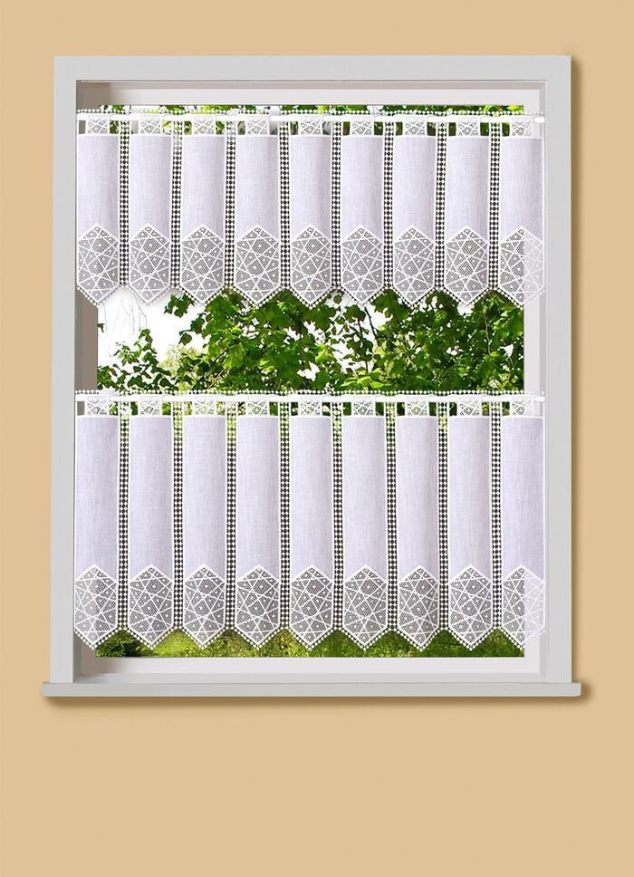 Korte jaloezie&euml;n met roedeopening 