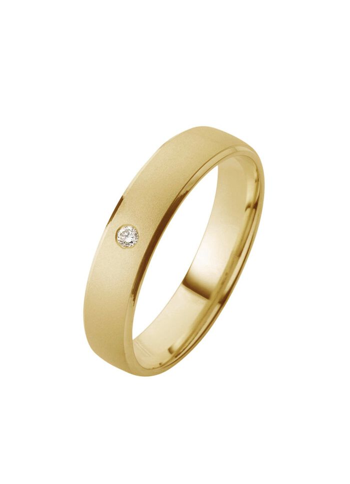 Elegante trouwring in goud 