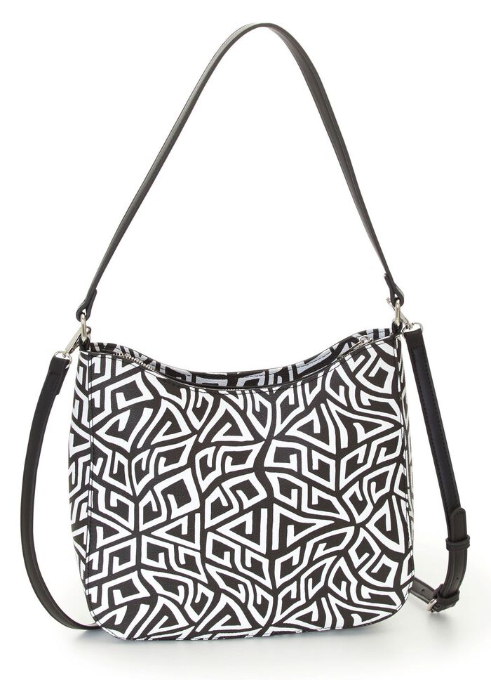 Collezione Alessandro tas gemaakt van effectief bedrukt synthetisch materiaal 