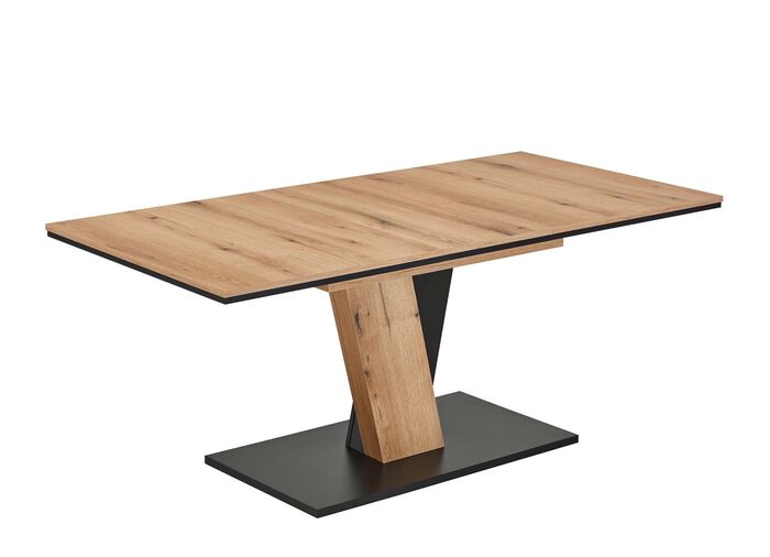 Eettafel met uitschuifbaar blad 