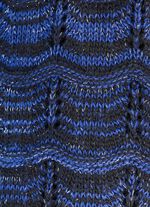 Trui met alpaca-inhoud DONKERBLAUW