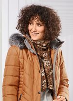 Sjaal met roofdierdessin 