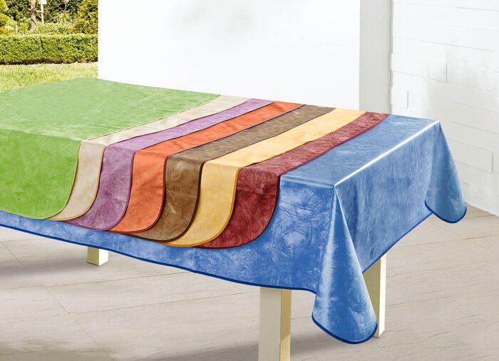 Klassiek gemarmerd tafelzeil van tafelzeil 