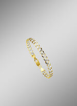 Stevige, diamantgecoate kinkettingset