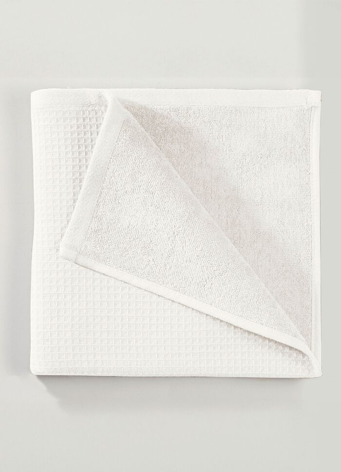 Wafelpique badstof serie van katoen ECRU