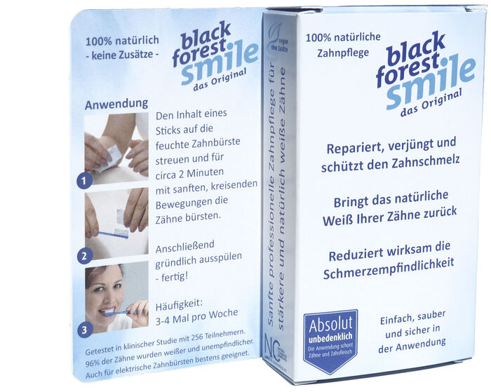 Zwarte Woud smile tandpoetspoeder 