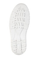 Slippers gemaakt van rundnubuck en su&egrave;de BLAUW