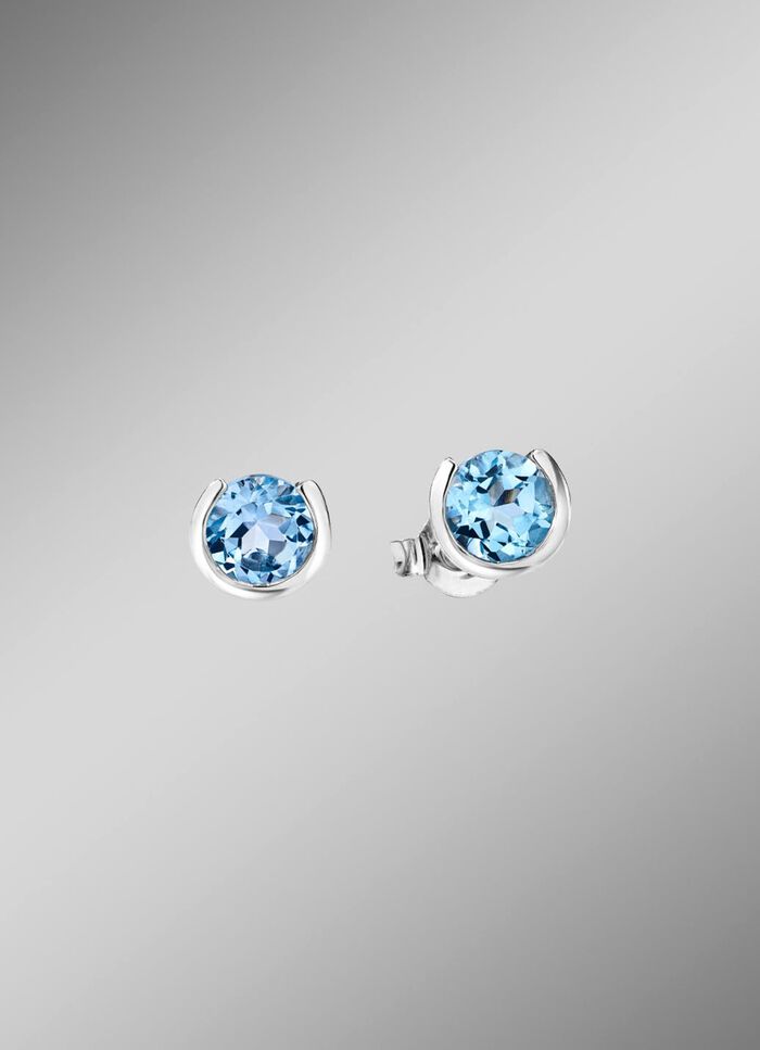 Oorknopjes platina 950/- 