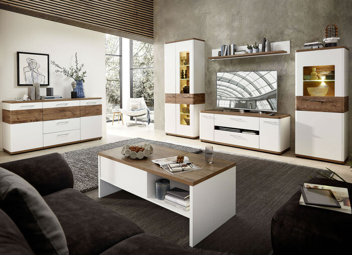 Modern dressoir met geweldig decor 