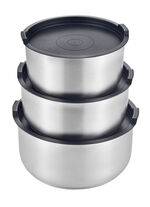 8-delige kookset van roestvrij staal 