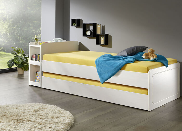 Functioneel bed met bedkast 