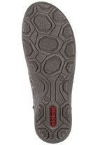 Rieker laarsje gemaakt van gearceerd synthetisch materiaal 