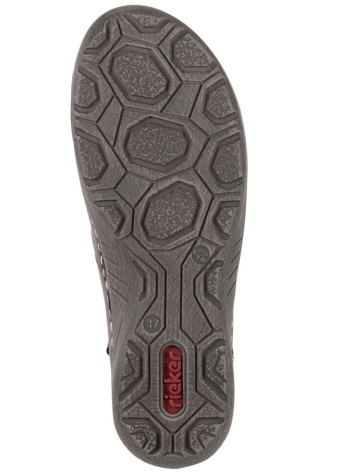 Rieker laarsje gemaakt van gearceerd synthetisch materiaal 