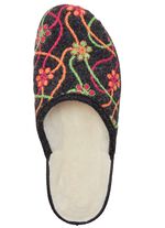 Warme damespantoffels, met nieuwe wol 