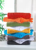 Zachte badstofserie met hoog-laagstructuur 