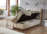 Boxspringbed, 100x200 cm BEIGE