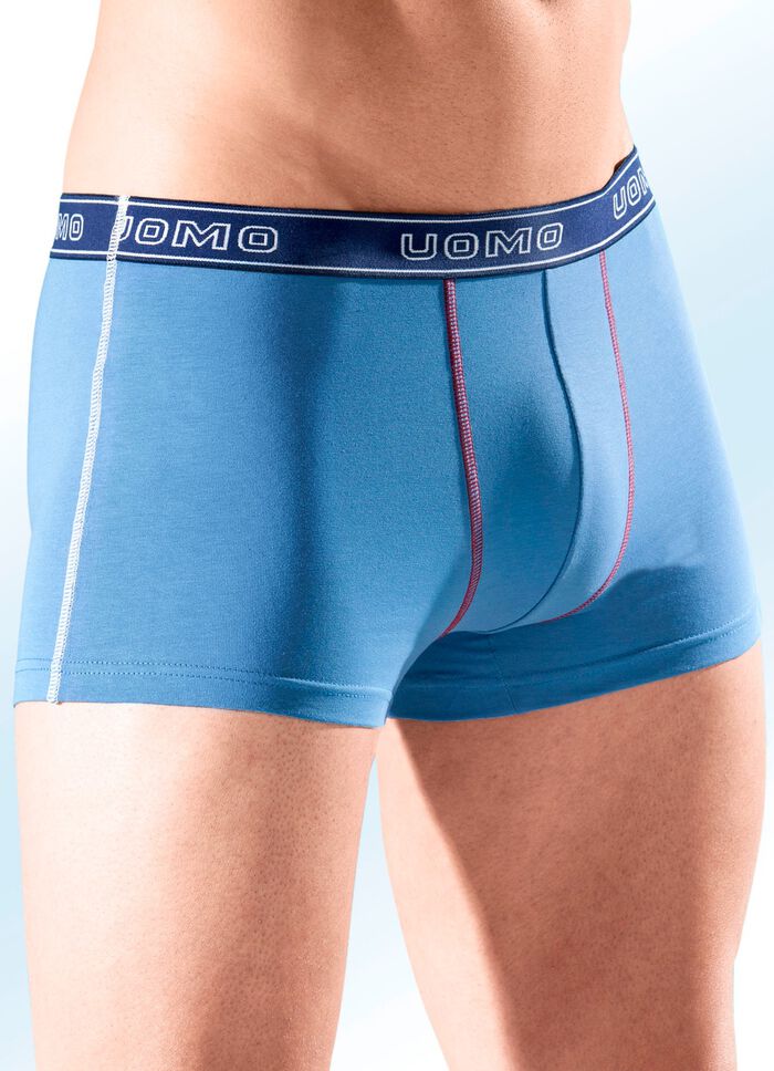 Set van vier broeken met contrasterende stiksels 