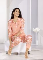 Pyjama met manchetten 