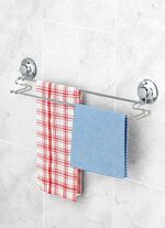 "EVERLOC" stofzuigsysteem, dubbel handdoekrek 