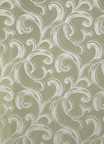 Overgordijn met universele railband GROEN