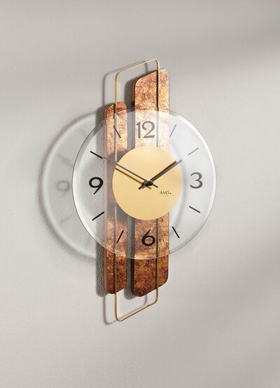 Wandklok met nauwkeurig quartz uurwerk 