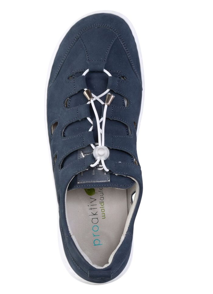 Waldl&auml;ufer pantoffels van nubuckleer 