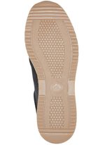 ELENA EDEN sneakers met vetersluiting en ritssluiting aan de zijkant DONKERBLAUW