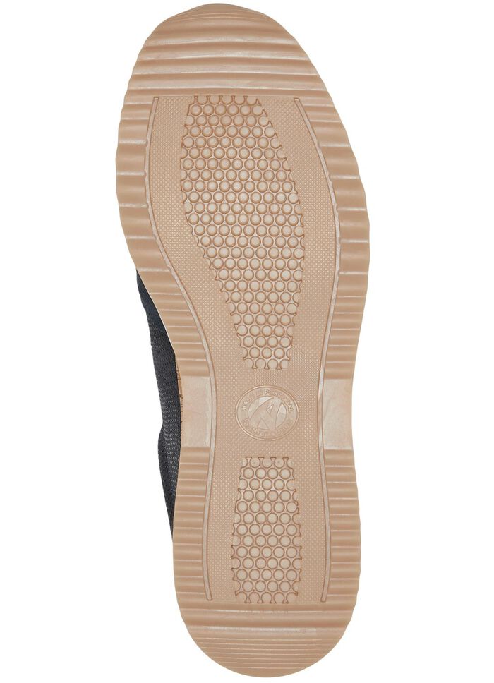 ELENA EDEN sneakers met vetersluiting en ritssluiting aan de zijkant DONKERBLAUW