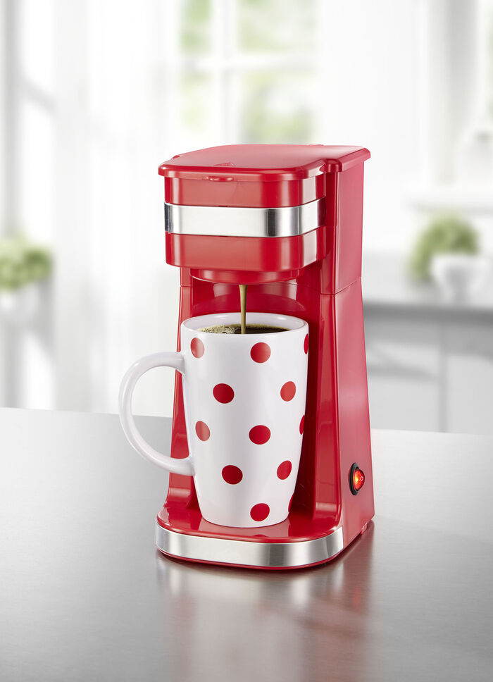 Single-koffiezetapparaat met keramische en thermobeker 