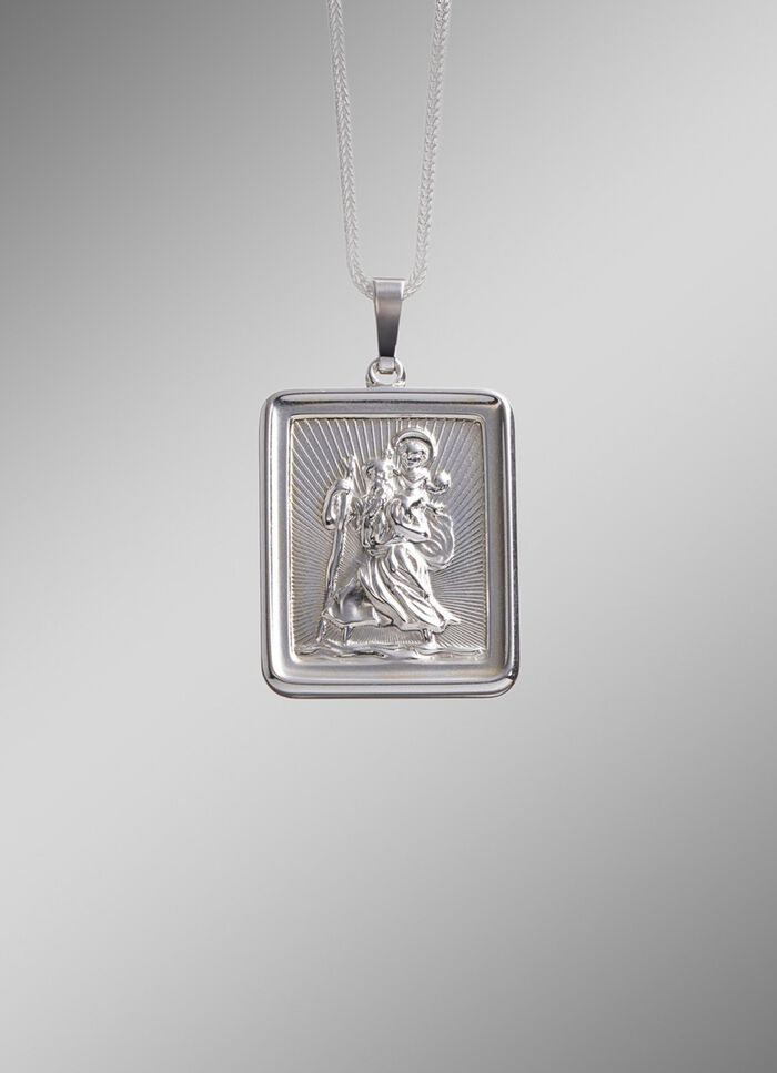 Massief zilveren hanger 