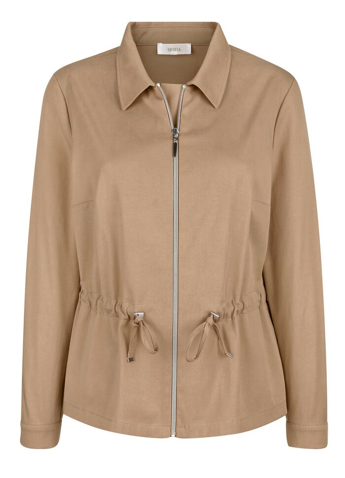 Blazer met omslagkraag 