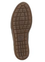 ELENA EDEN vetersneakers van generfd nappaleer ZWART-ZILVER